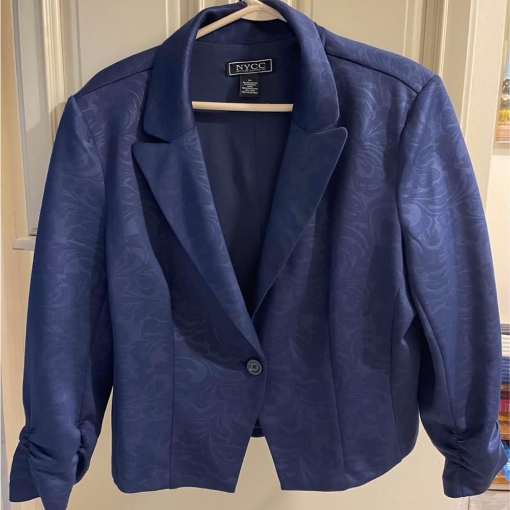 NYCC Blue Blazer, Sz XL